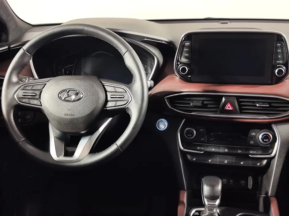 Hyundai Santa Fe, 2019 г.